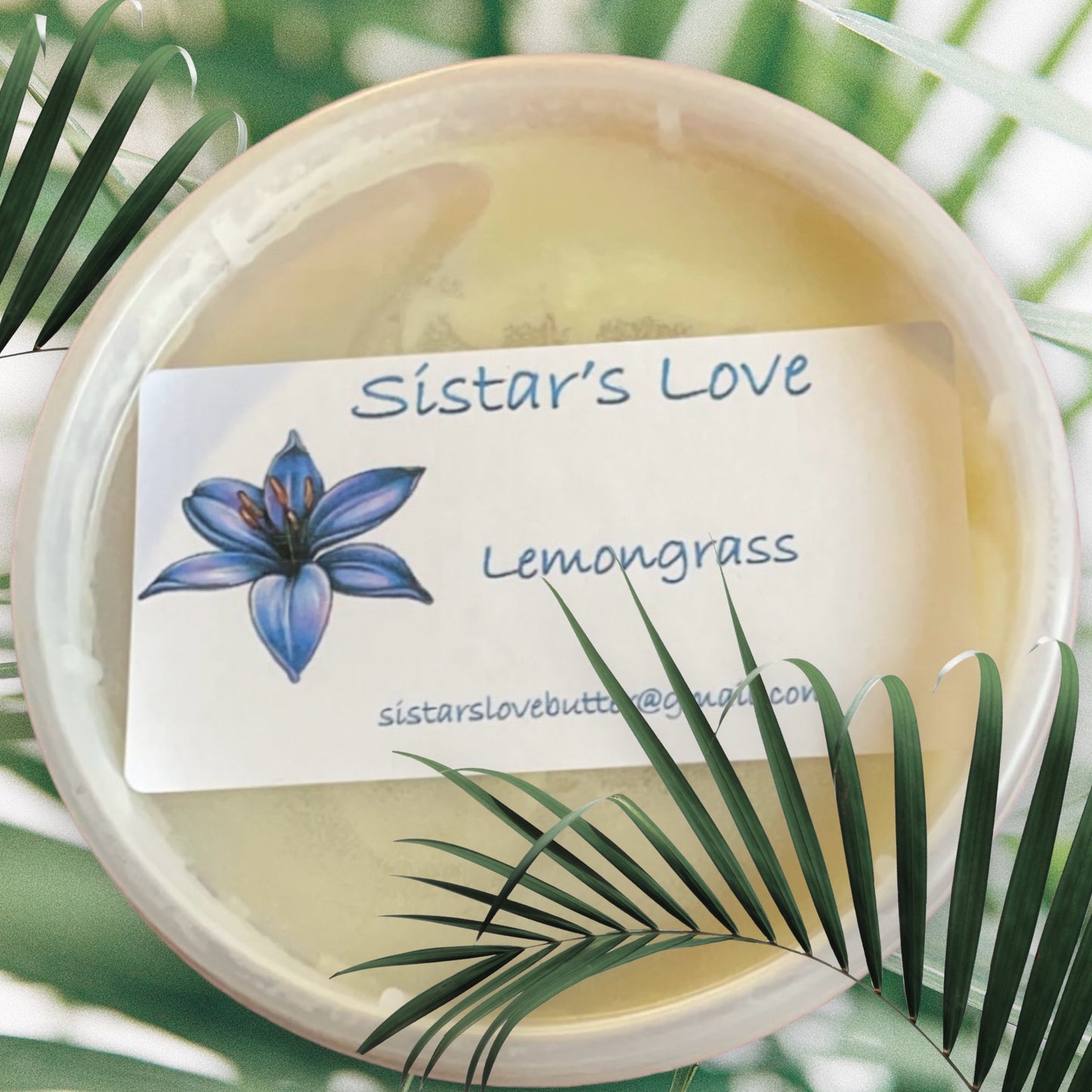 Lemongrass Scented Shea Butter